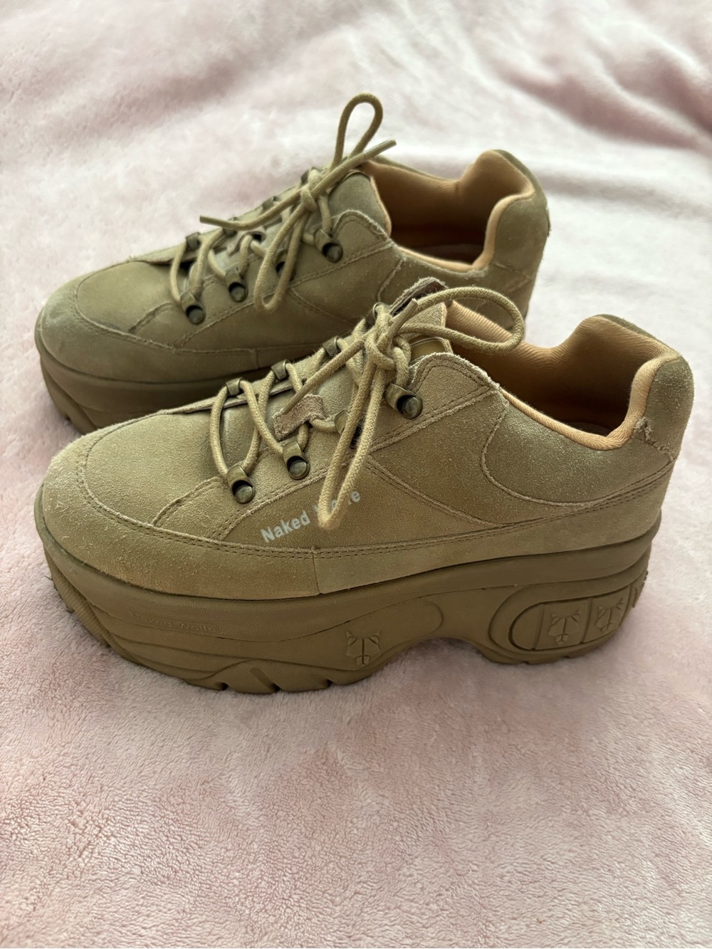 Naked Wolfe Sporty Brown Leather Shoe